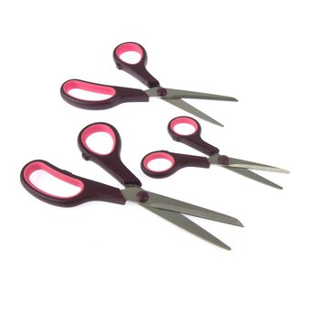 Soft Grip Scissors 3 Pack